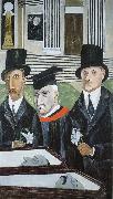 Xie An Sake and Vanzetti's Passion Sweden oil painting artist